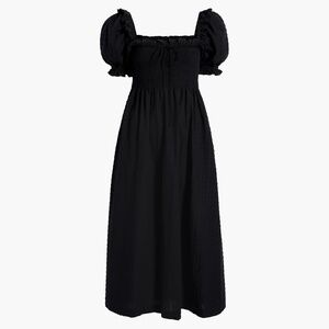 Hill House Home-The Nesli Nap Dress - Black Dot - Black Dot